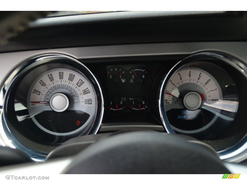 2012 Ford Mustang GT Premium Coupe Gauges Photo #69517750