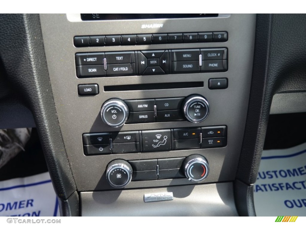 2012 Ford Mustang GT Premium Coupe Controls Photo #69517762
