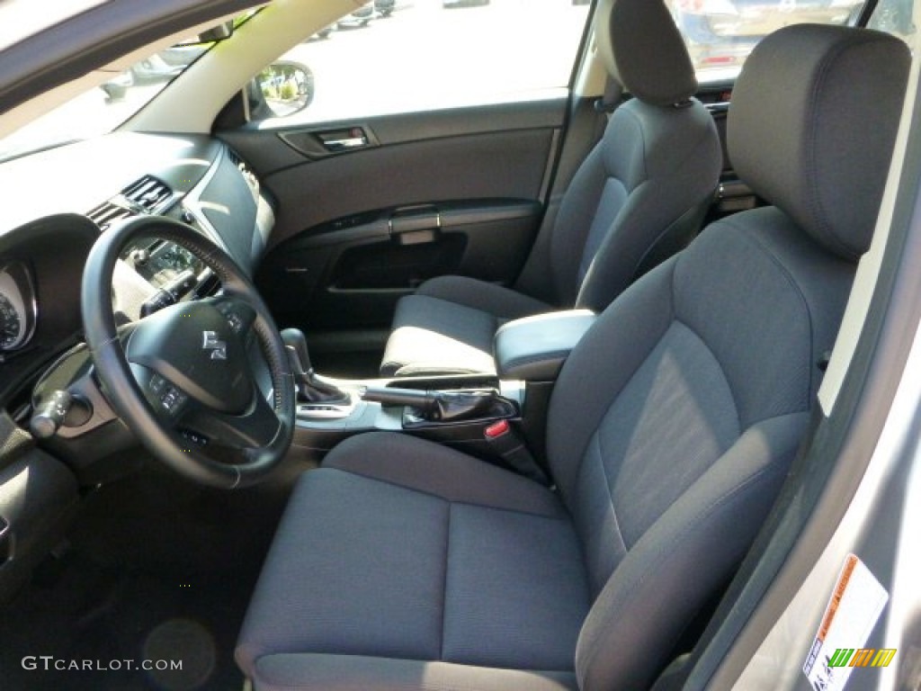 2010 Kizashi GTS - Platinum Silver Metallic / Black photo #15