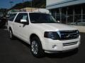 White Platinum Tri-Coat 2012 Ford Expedition EL Limited 4x4 Exterior