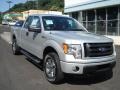 2012 Ingot Silver Metallic Ford F150 STX SuperCab 4x4  photo #2