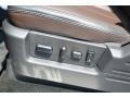 Platinum Sienna Brown/Black Leather Controls Photo for 2012 Ford F150 #69520018