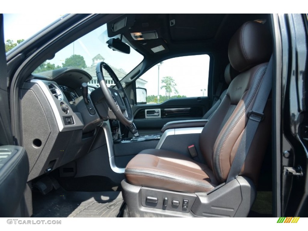 2012 Ford F150 Platinum SuperCrew 4x4 Front Seat Photo #69520024