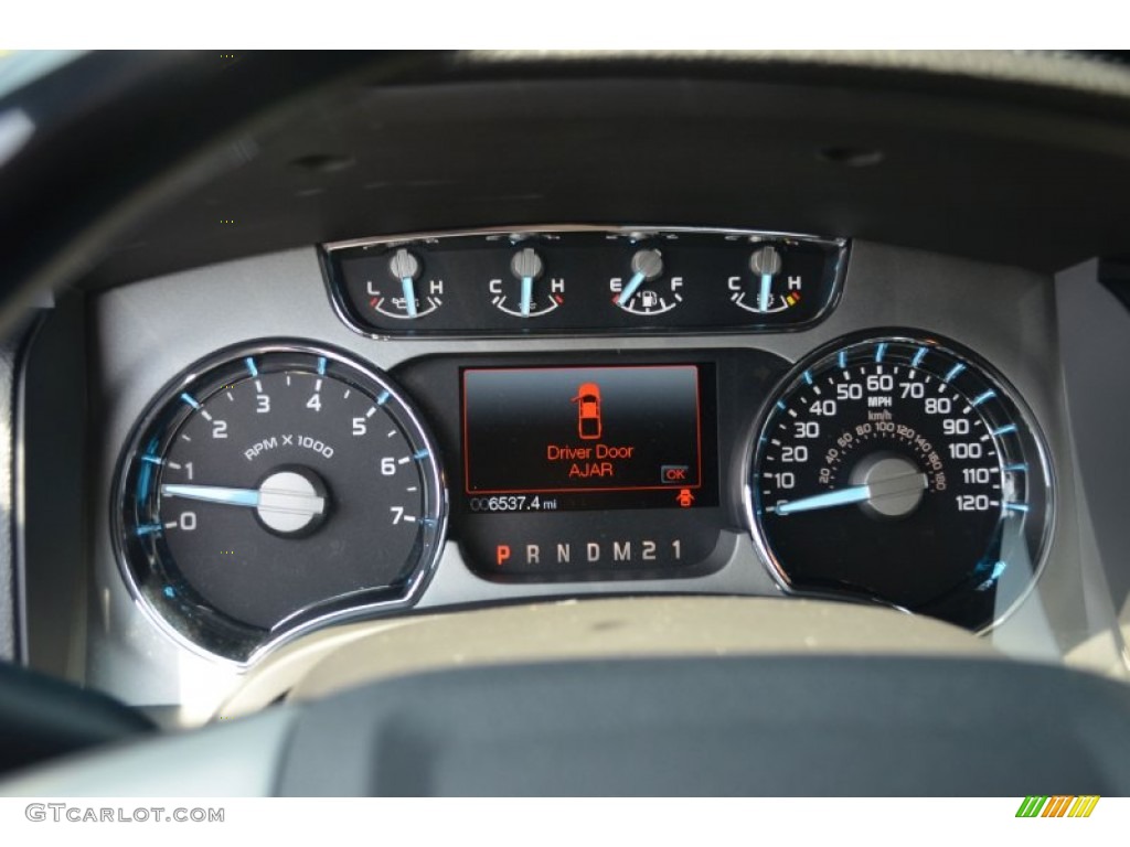 2012 Ford F150 Platinum SuperCrew 4x4 Gauges Photo #69520042