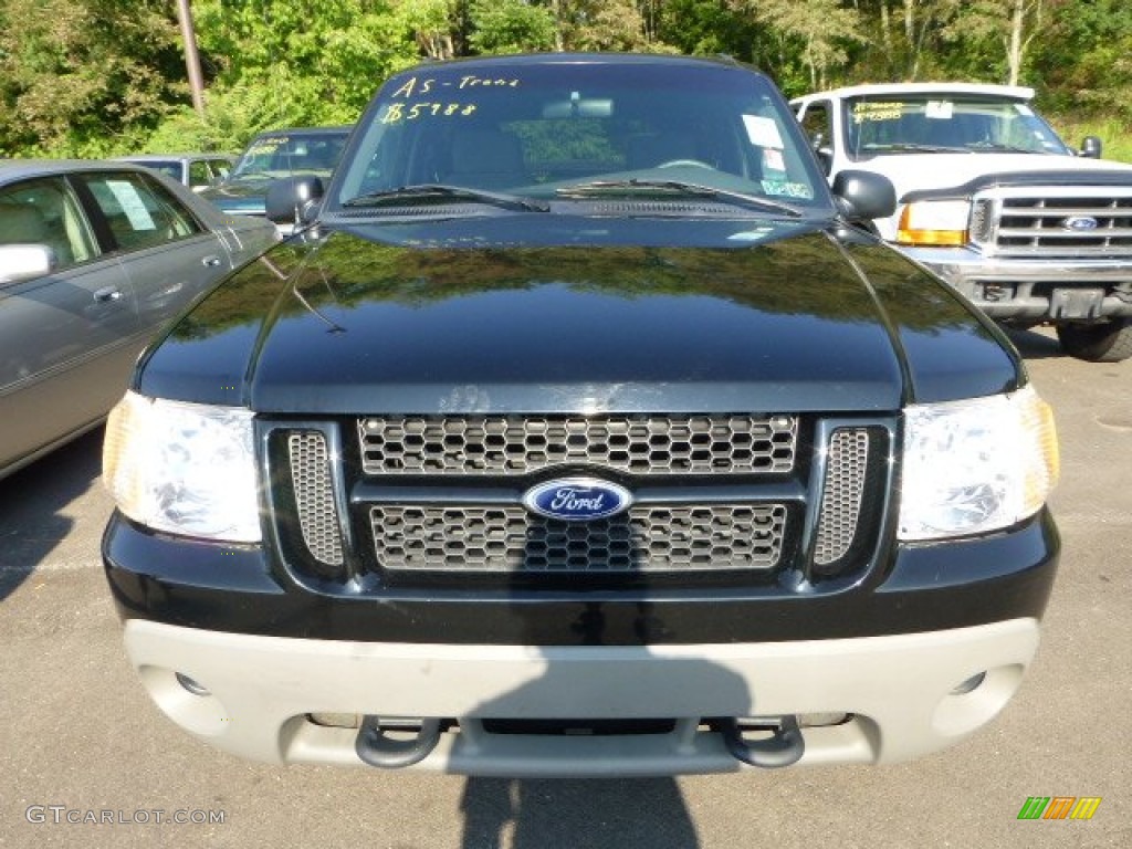 2001 Explorer Sport 4x4 - Black / Dark Graphite photo #5