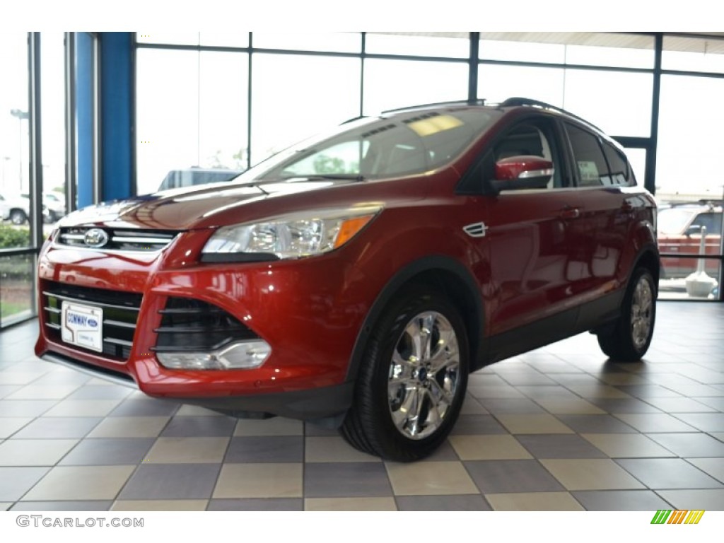 2013 Escape SEL 2.0L EcoBoost - Ruby Red Metallic / Charcoal Black photo #1