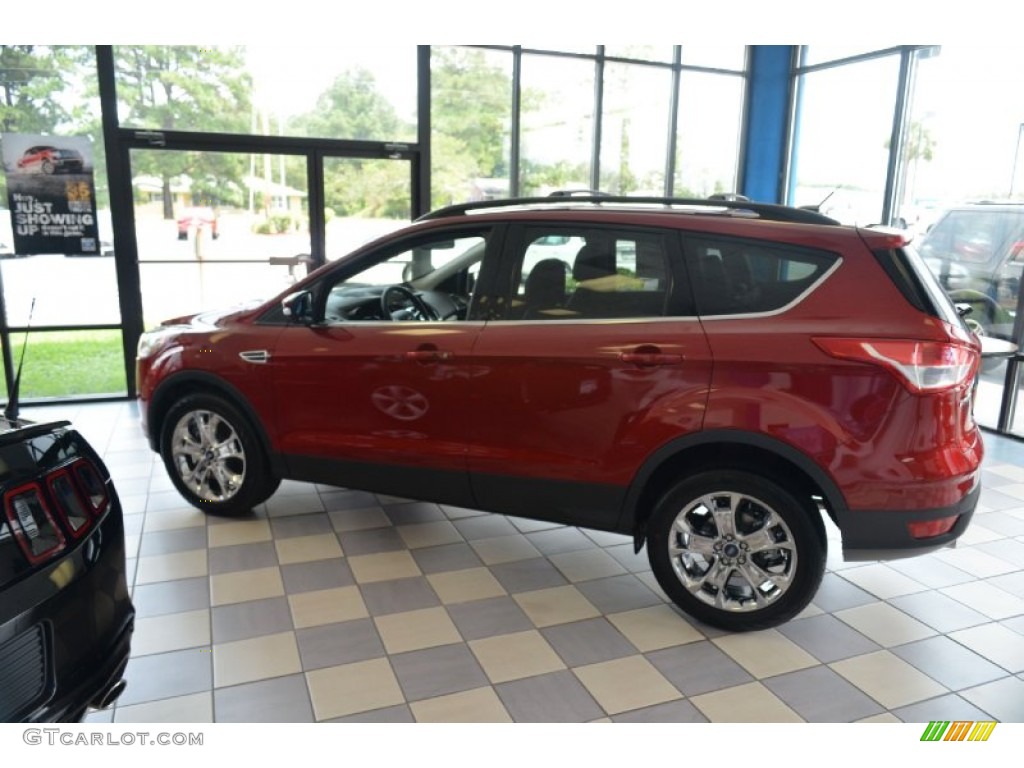 2013 Escape SEL 2.0L EcoBoost - Ruby Red Metallic / Charcoal Black photo #7