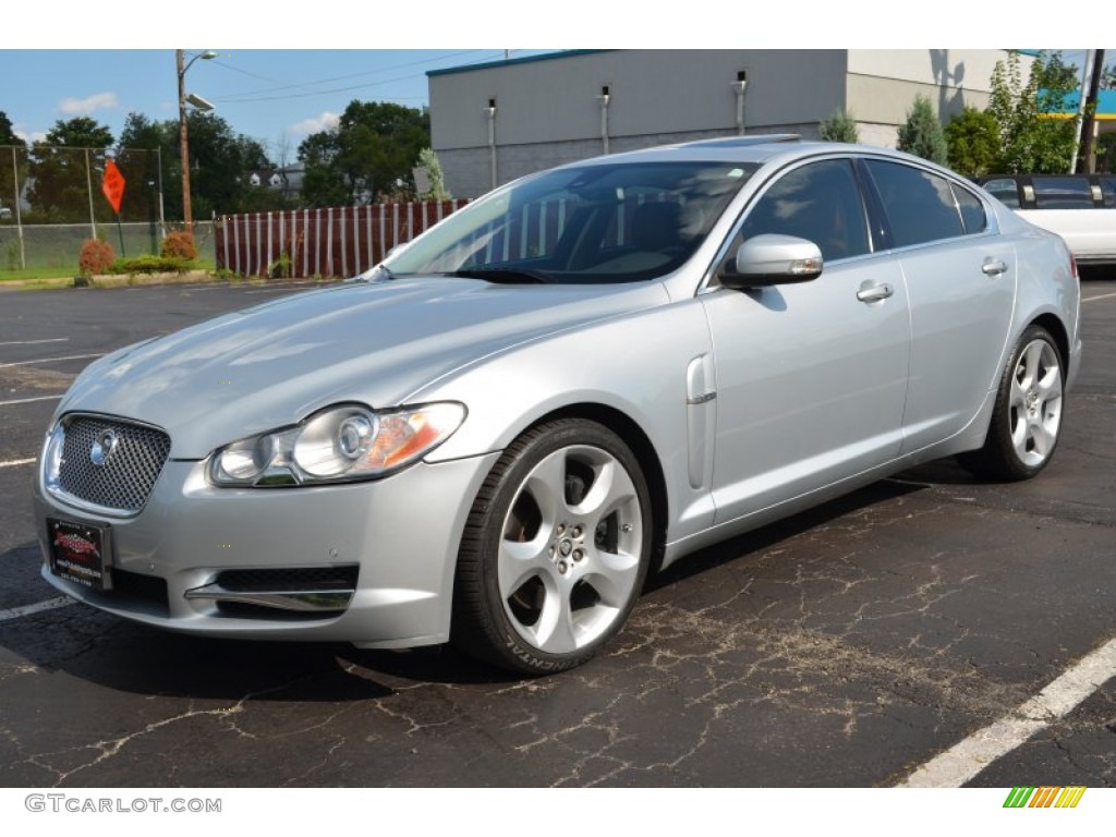 Liquid Silver Metallic 2009 Jaguar XF Supercharged Exterior Photo #69521806