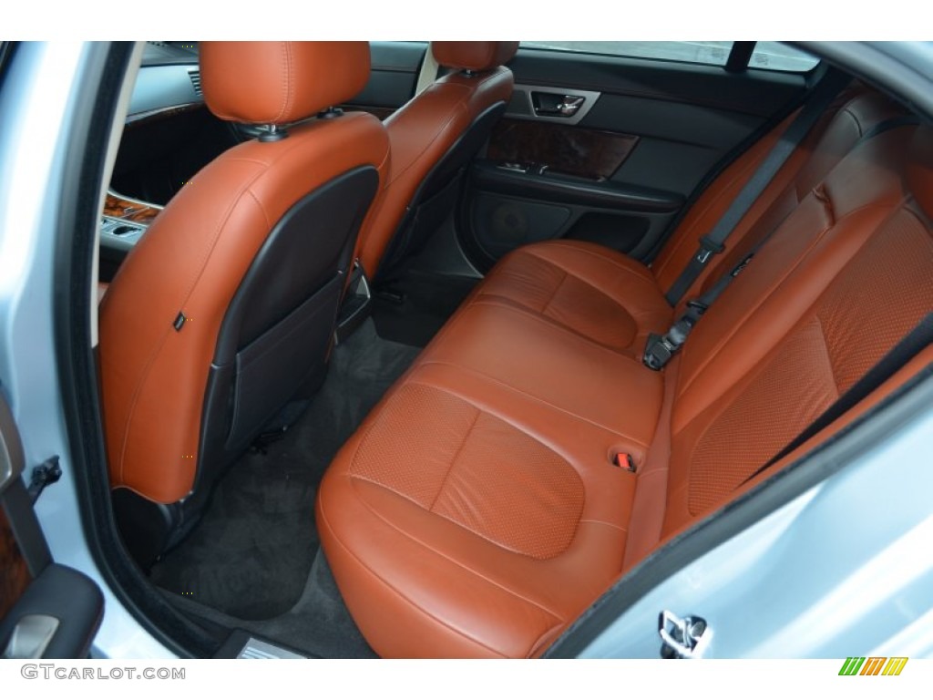 2009 Jaguar XF Supercharged Rear Seat Photo #69521830