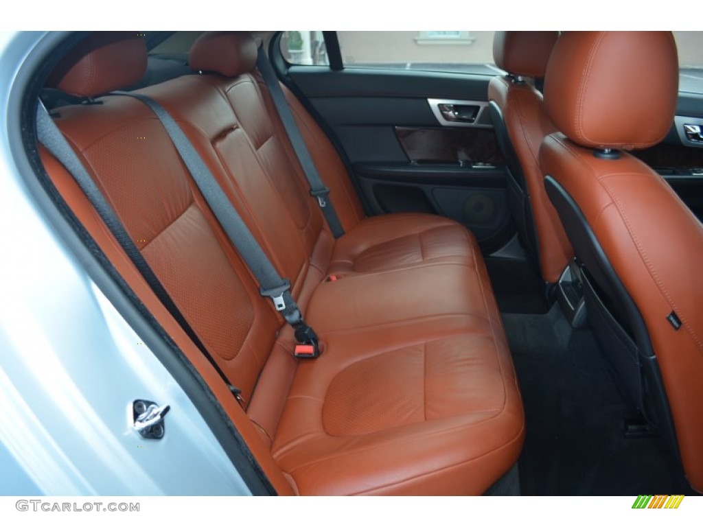 2009 Jaguar XF Supercharged Rear Seat Photo #69521833