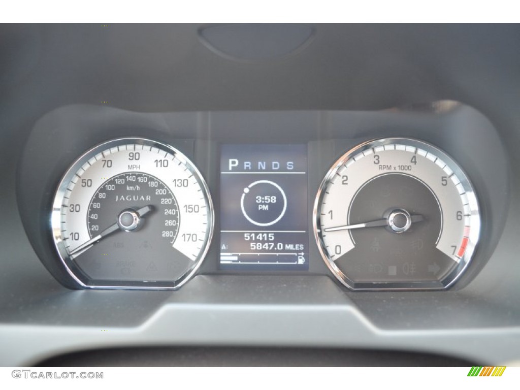 2009 Jaguar XF Supercharged Gauges Photo #69521866