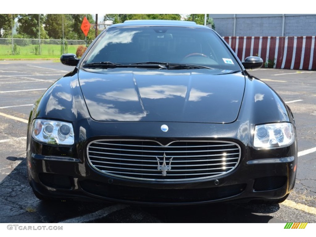 Nero (Black) 2005 Maserati Quattroporte Standard Quattroporte Model Exterior Photo #69522055