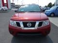 2012 Lava Red Nissan Frontier SV Crew Cab 4x4  photo #2