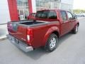 2012 Lava Red Nissan Frontier SV Crew Cab 4x4  photo #7