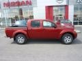 2012 Lava Red Nissan Frontier SV Crew Cab 4x4  photo #8