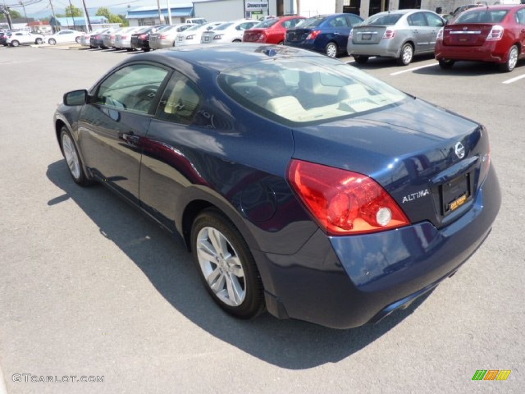 2012 Altima 2.5 S Coupe - Navy Blue / Blonde photo #5