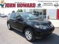 2012 Super Black Nissan Murano SV AWD  photo #1