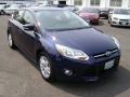 2012 Kona Blue Metallic Ford Focus SEL 5-Door  photo #3