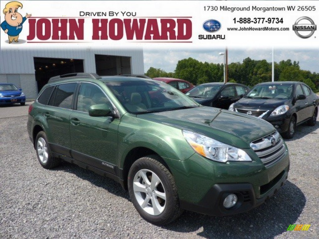 Cypress Green Pearl Subaru Outback