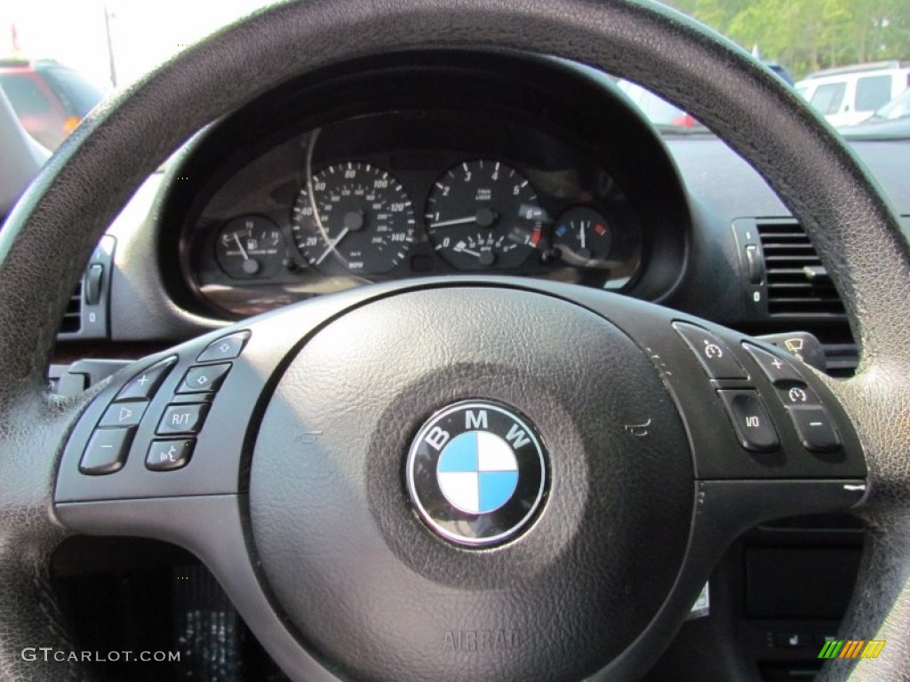 2006 3 Series 325i Coupe - Jet Black / Black photo #25