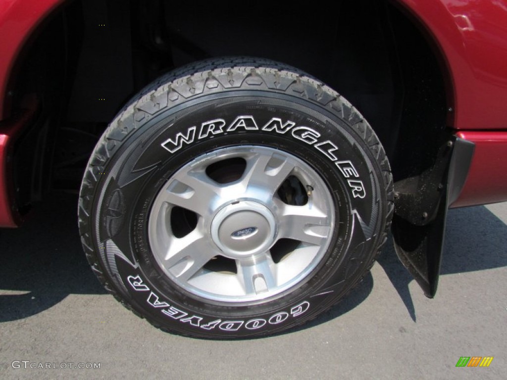 2004 Explorer Sport Trac XLT 4x4 - Red Fire Metallic / Medium Dark Flint/Dark Flint photo #11