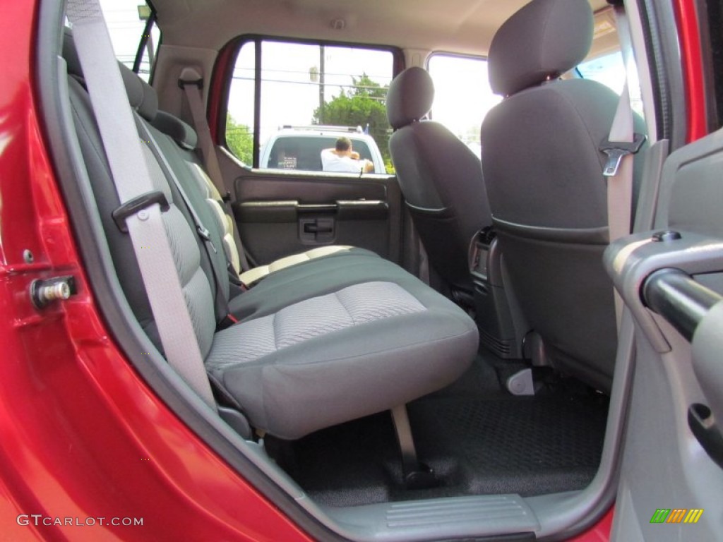 2004 Explorer Sport Trac XLT 4x4 - Red Fire Metallic / Medium Dark Flint/Dark Flint photo #25