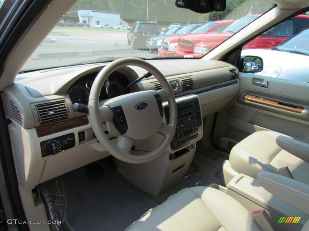 Pebble Beige Interior 2005 Ford Freestar Limited Photo #69528441