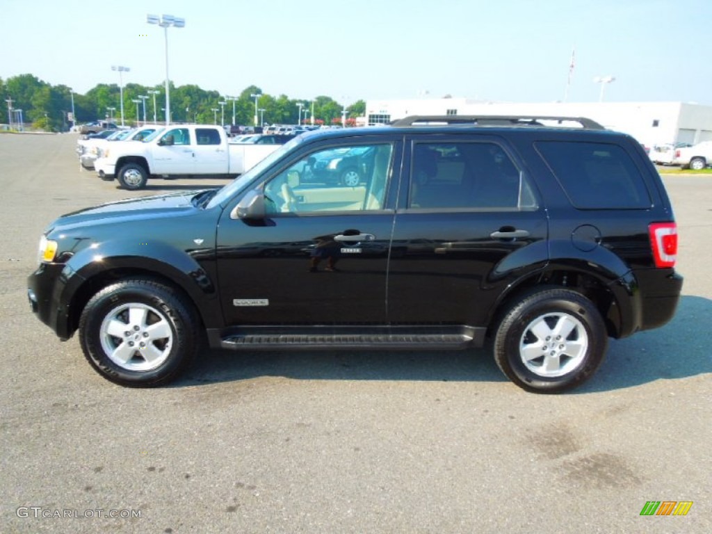 Black 2008 Ford Escape XLT V6 Exterior Photo #69528639