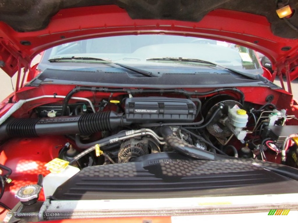 1999 Dodge Ram 1500 Sport Extended Cab 4x4 5.2 Liter OHV 16-Valve V8 Engine Photo #69529092
