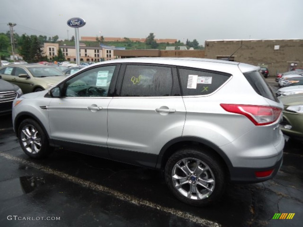 2013 Escape SEL 1.6L EcoBoost 4WD - Ingot Silver Metallic / Charcoal Black photo #4