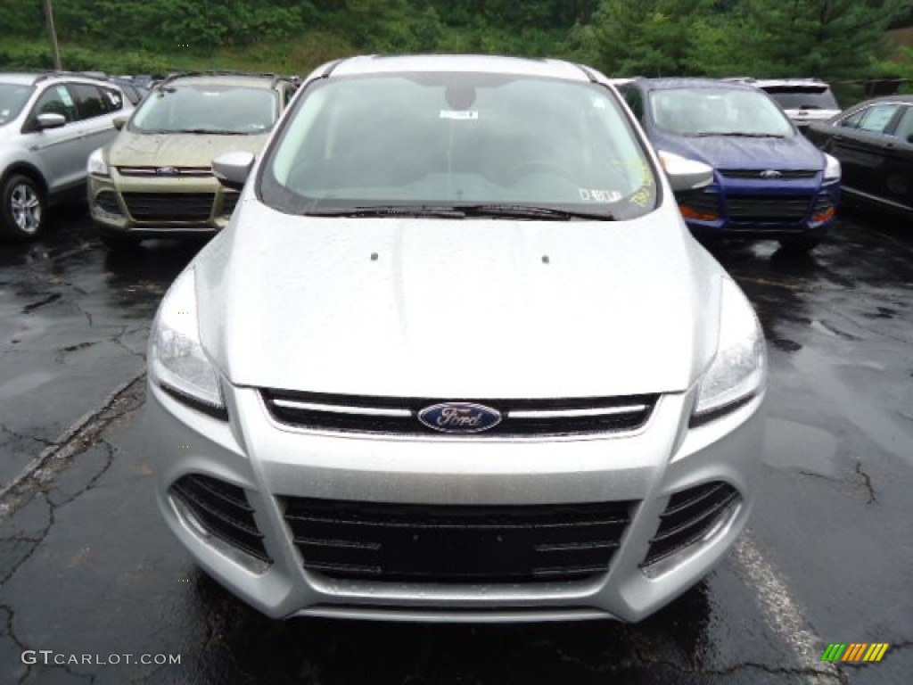 2013 Escape SEL 1.6L EcoBoost 4WD - Ingot Silver Metallic / Charcoal Black photo #6