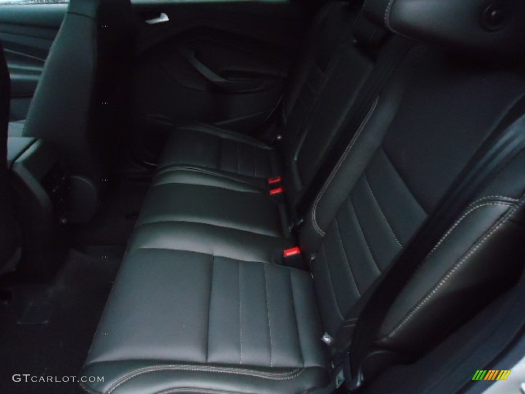 Charcoal Black Interior 2013 Ford Escape SEL 1.6L EcoBoost 4WD Photo #69529938