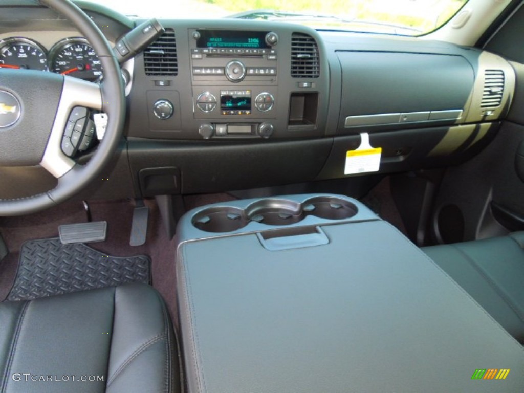 2013 Silverado 1500 LT Extended Cab 4x4 - Silver Ice Metallic / Ebony photo #18