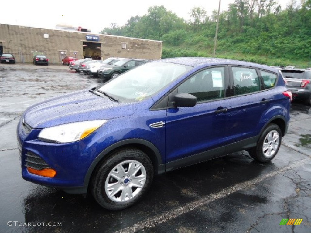 2013 Escape S - Deep Impact Blue Metallic / Charcoal Black photo #5