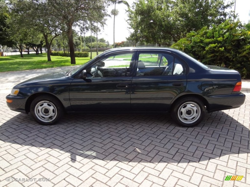 1997 Corolla  - Dark Emerald Pearl Green Metallic / Gray photo #3