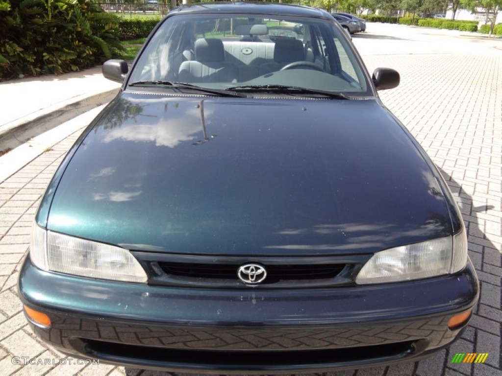 1997 Corolla  - Dark Emerald Pearl Green Metallic / Gray photo #5
