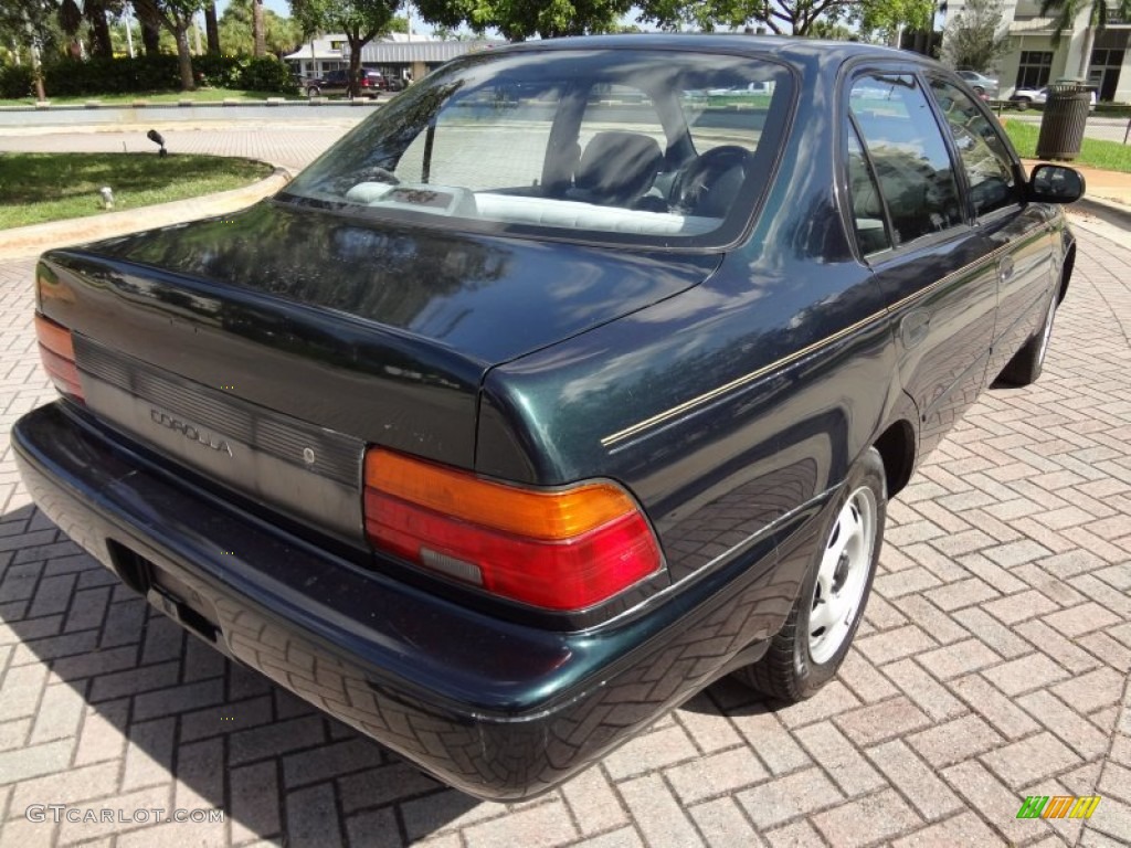 1997 Corolla  - Dark Emerald Pearl Green Metallic / Gray photo #8