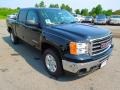 2012 Midnight Blue Metallic GMC Sierra 1500 SLE Crew Cab  photo #2