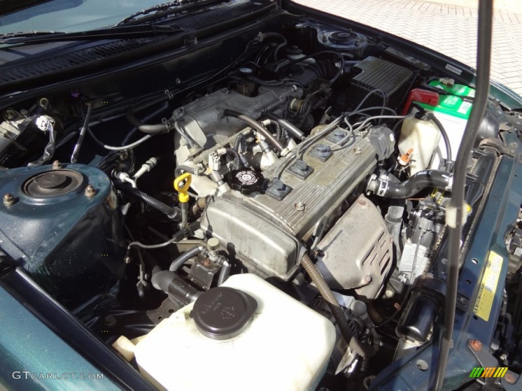 1997 Corolla  - Dark Emerald Pearl Green Metallic / Gray photo #25