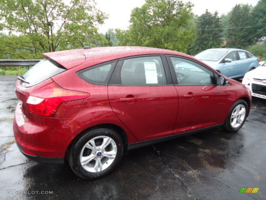 Ruby Red 2013 Ford Focus SE Hatchback Exterior Photo #69530775