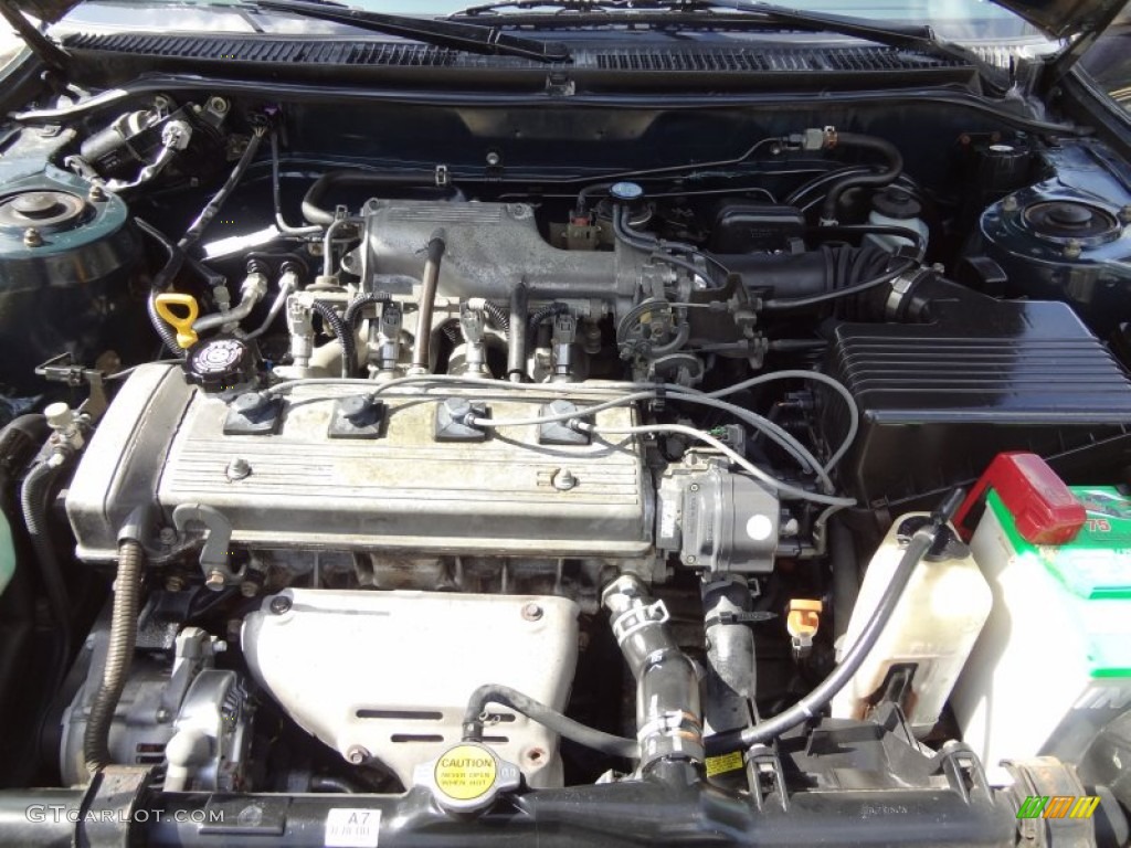 1997 Corolla  - Dark Emerald Pearl Green Metallic / Gray photo #26