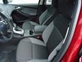 Charcoal Black 2013 Ford Focus SE Hatchback Interior Color