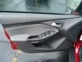 Charcoal Black 2013 Ford Focus SE Hatchback Door Panel