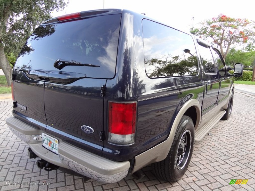 2000 Excursion Limited - Deep Wedgewood Blue Metallic / Medium Graphite photo #6