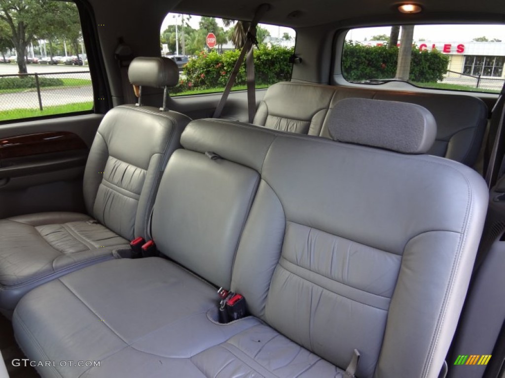 Medium Graphite Interior 2000 Ford Excursion Limited Photo #69530925