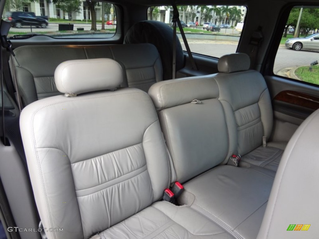 Medium Graphite Interior 2000 Ford Excursion Limited Photo #69530952