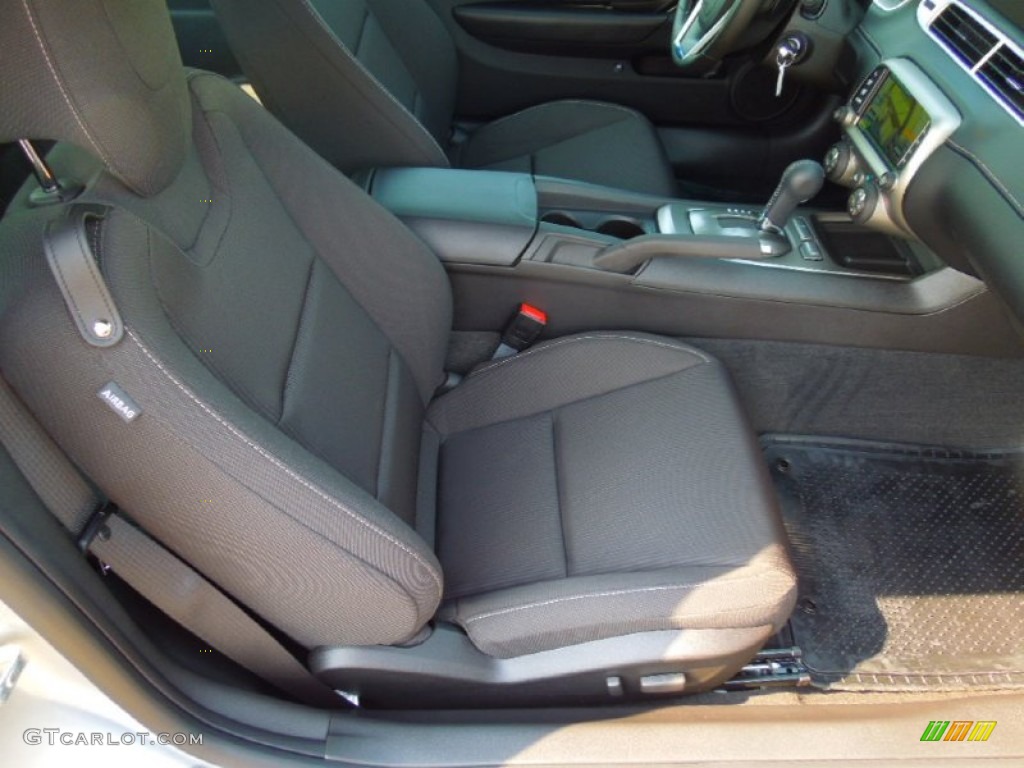 Black Interior 2013 Chevrolet Camaro LT Coupe Photo #69531102
