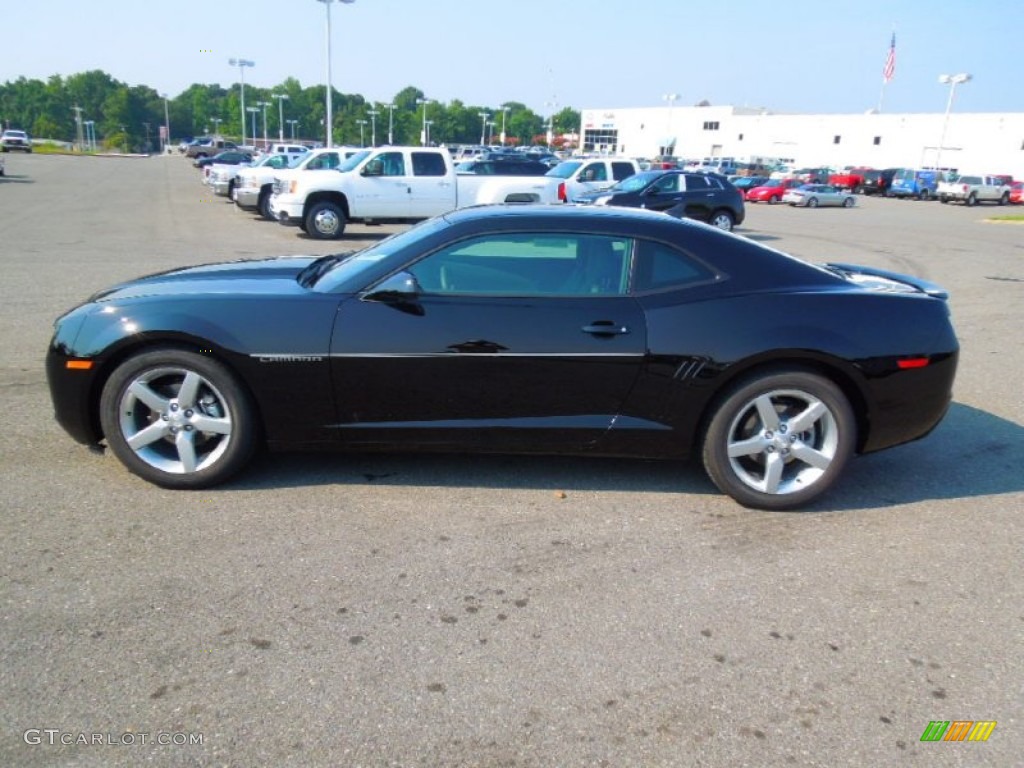 2013 Camaro LT Coupe - Black / Black photo #4