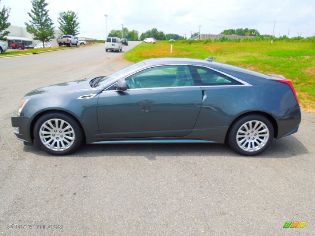 Thunder Gray ChromaFlair 2012 Cadillac CTS Coupe Exterior Photo #69531843