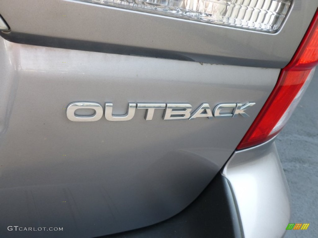 2008 Outback 2.5i Wagon - Diamond Gray Metallic / Off Black photo #12